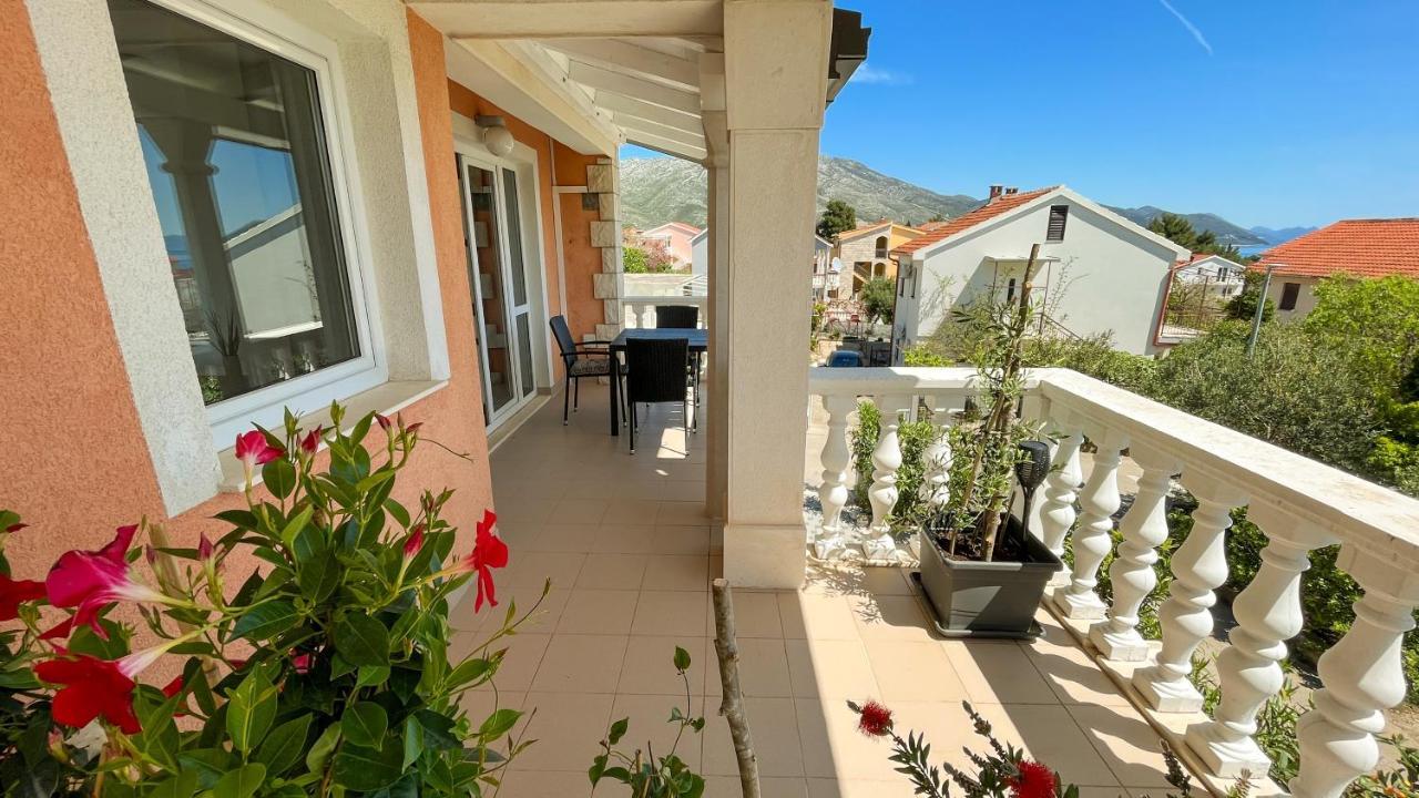 Villa Senija Оребич Экстерьер фото